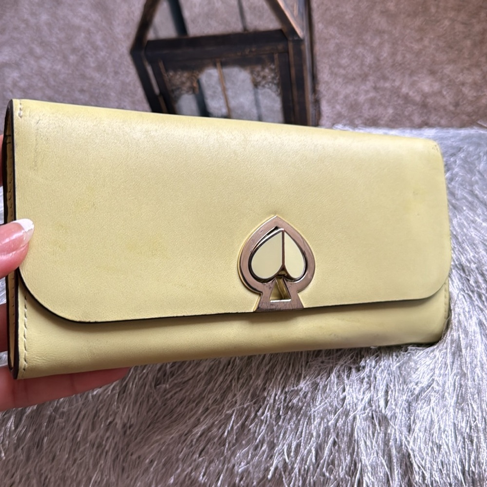 Kate Spade Yellow Wallet - Picture 6 of 12